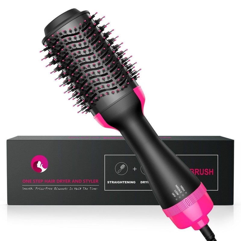 Hair Dryer and Straightening Brush